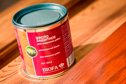 масло для дерева biofa